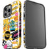 Looney Tunes Tweety and Sylvester Striped Patches iPhone 15 Pro Impact Case